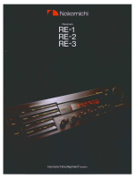Nakamichi RE-3-Brochure